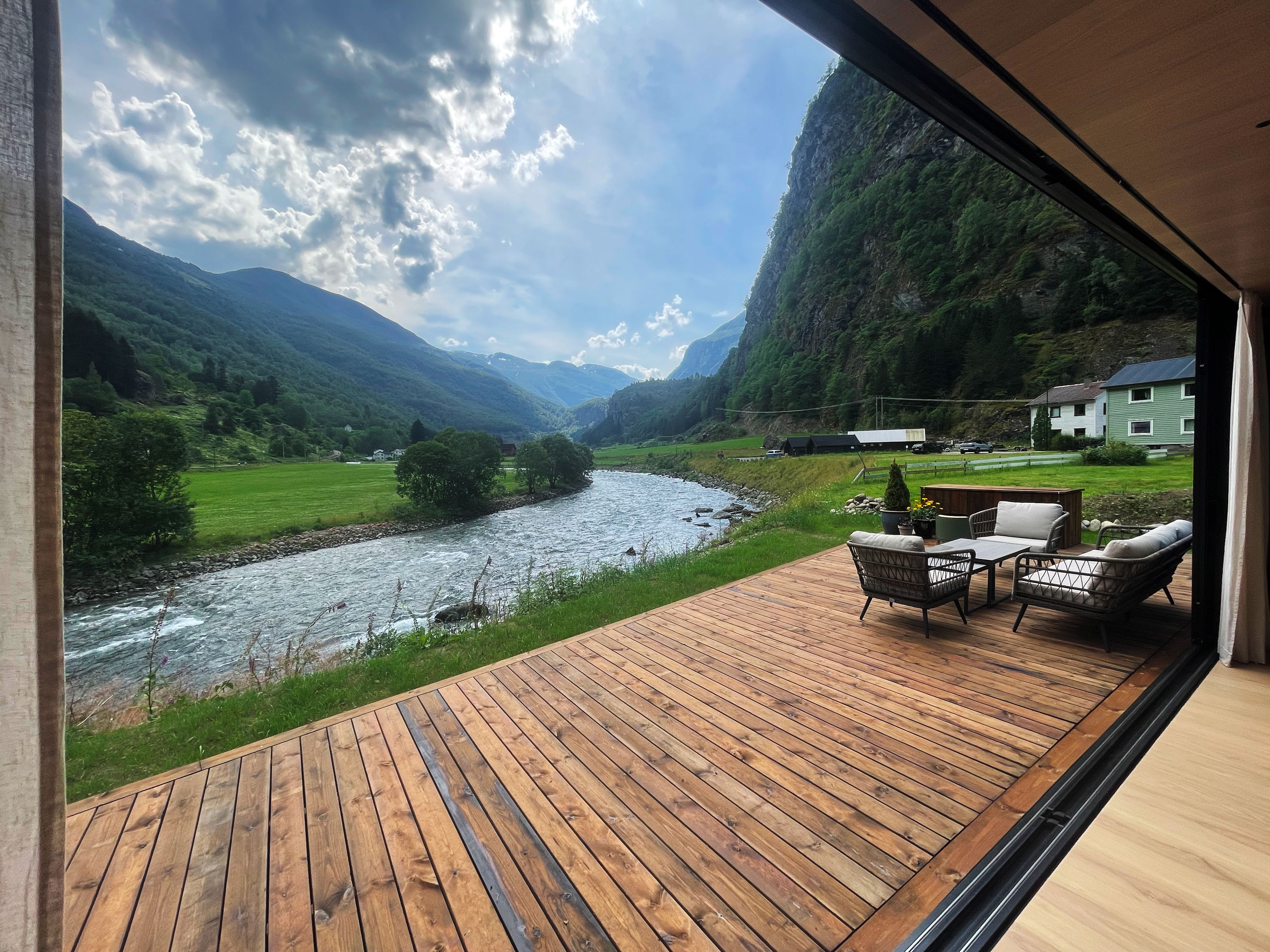 Casa nella natura a Flåm