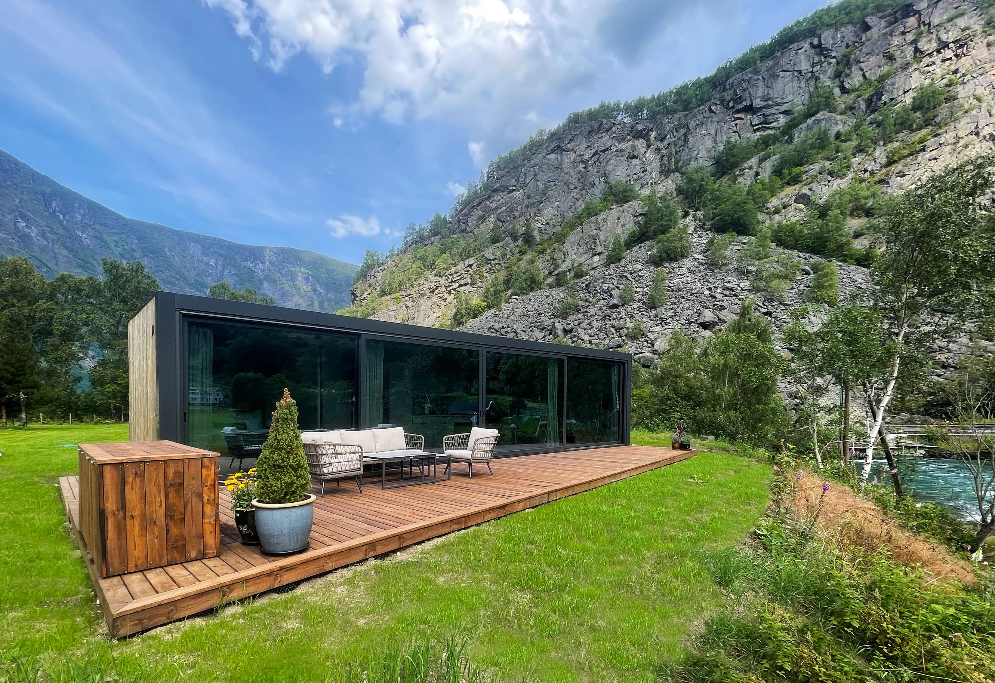 Casa nella natura a Flåm