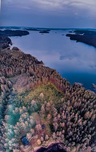 Casa nella natura a Kangaslampi