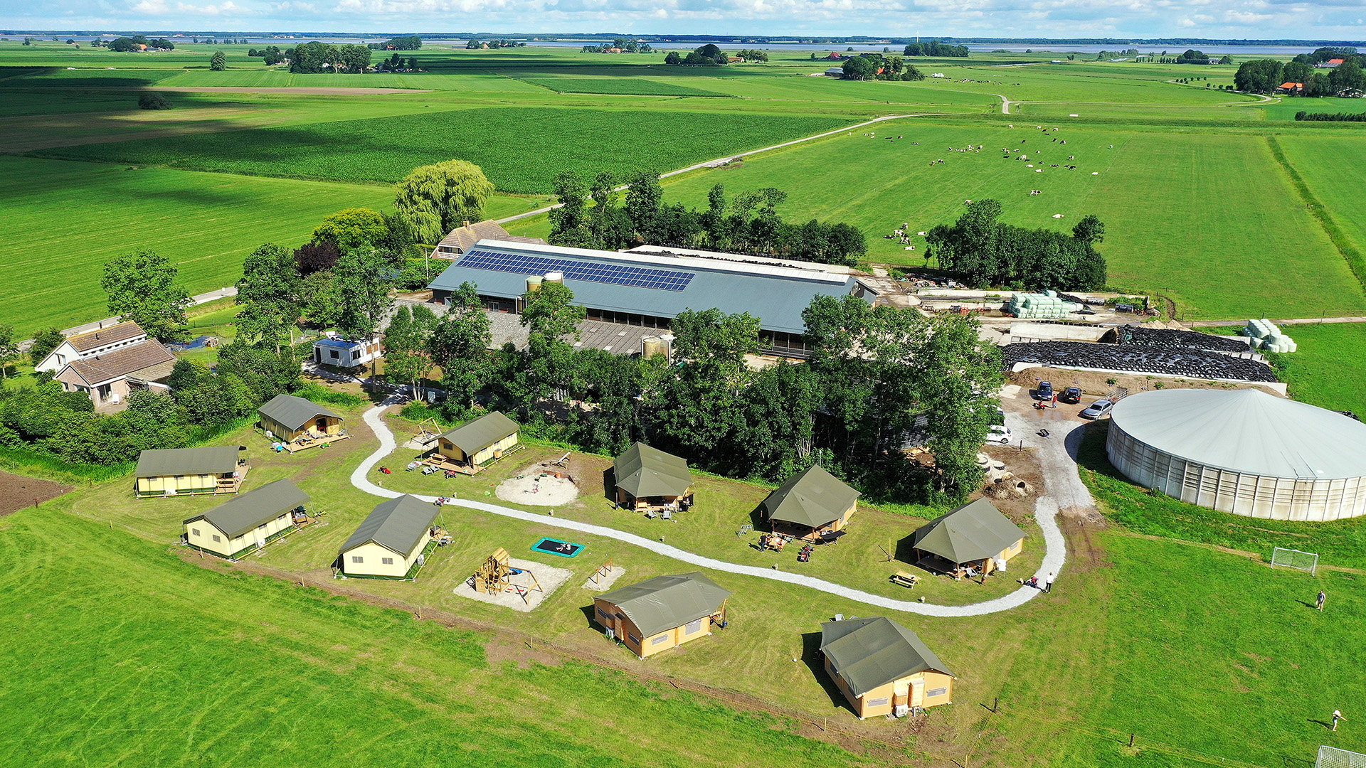 Casa nella natura a Genemuiden