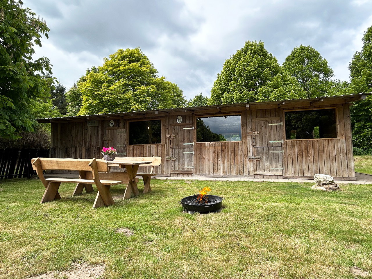 Casa nella natura a Burow