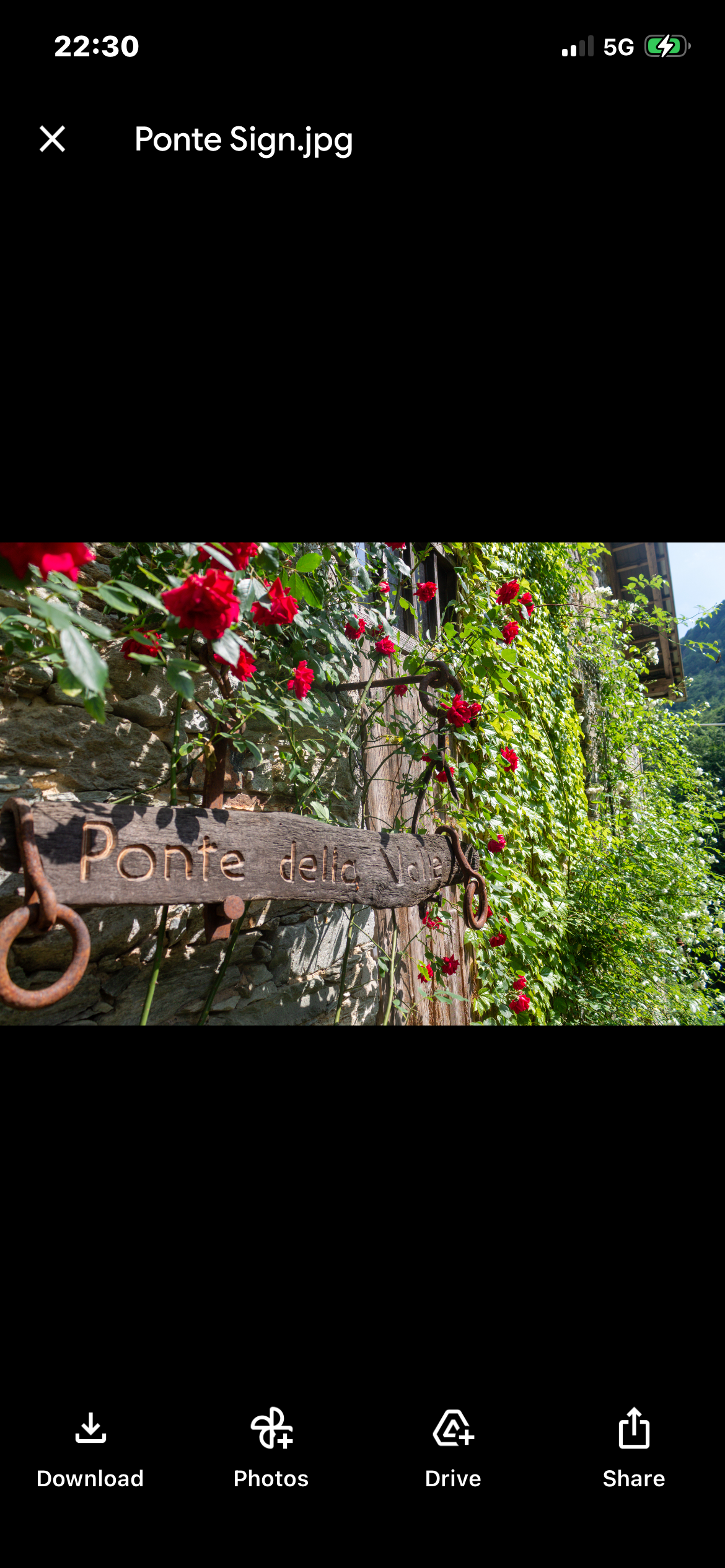 Nature house in Rossa