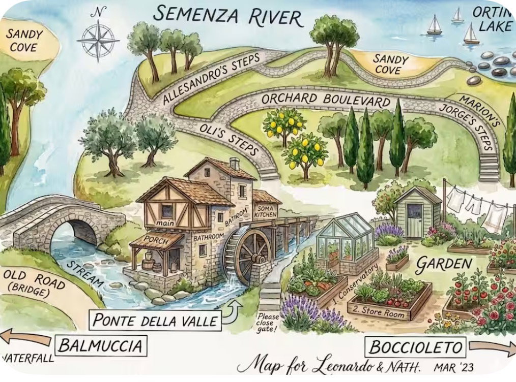 Casa nella natura a Rossa