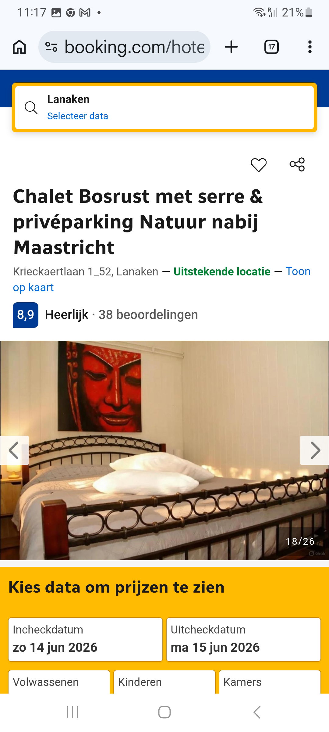 Nature house in Gellik
