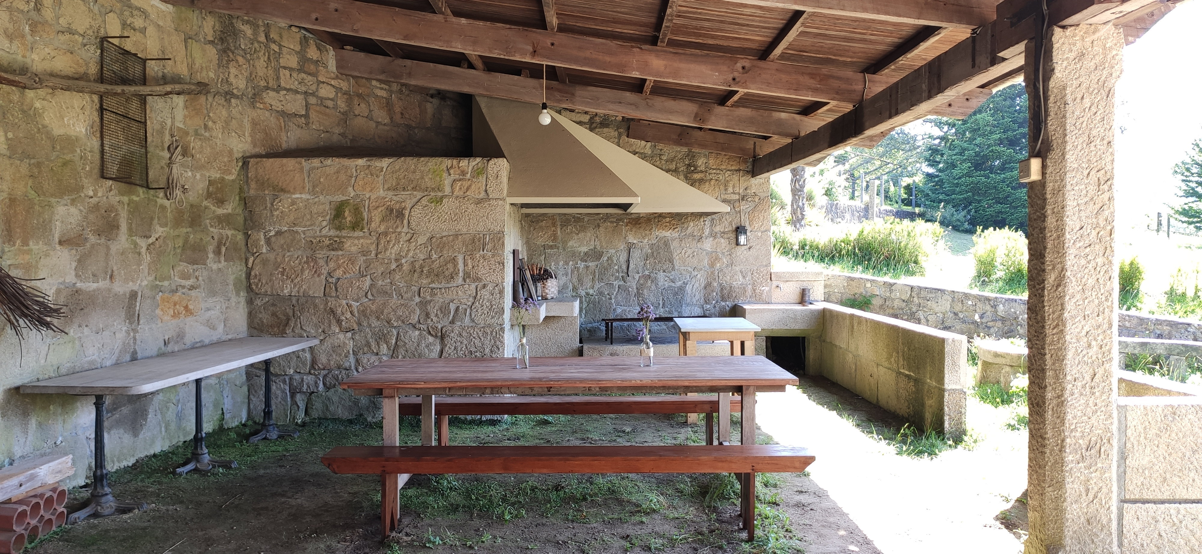 Nature house in Pontevea, Teo